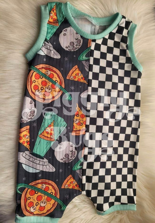 Alien Pizza Romper